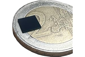 VOLTEVA NFC Micro Tag 6x6 mm (10 Stück) 136 Byte Speicher - kompatibel mit iPhone Kurzbefehle iOS App Homekit | Android Smart Home Apps | für Kennzeichnung & Infos 3D-Druck, Modellbau, Autoteile, Geocaching
