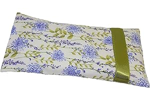 Yoga & Mia Scented Lavender Eye Pillow Organic Cotton for Meditation Relaxation St Valentine's Gift by Mia Studio