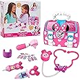 Minnie Mouse Disney Junior’s Bow-Care Doctor Bag Set Includes a Lights and Sounds Stethoscope, by Just Play
