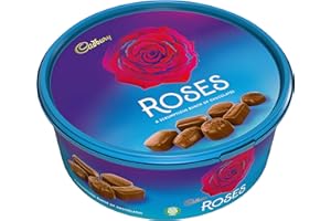 Cadbury Roses 660 g puszka prezentowa - pojedynczo zapakowane praliny Cadbury