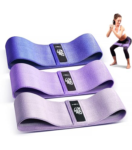 ALTA Booty Bands For Women - Non-Slip Fabric Resistance Loops For Leg & Glute Workouts (Set Of 3)
