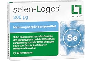 ‎DR. LOGES selen-Loges® 200 µg - 60 Filmtabletten - Nahrungsergänzungsmittel mit Selen