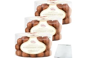 Zentis Marzipan Kartoffeln 3er Pack (3x500g Runddose) + usy Block