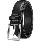 CHAOREN Men's Leather Belts, Men's Belt 35 mm Business and Casual | Buckle Resisten, Premium Leather, Formal Dress, Casual Je