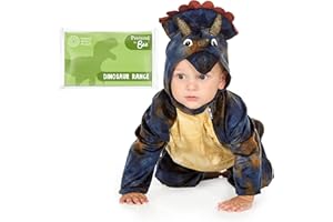 Pretend to Bee Costume de Dinosaure Tricératops pour Bébé, combinaison pour Enfants/Tout-Petits, Musée Officiel d'histoire Naturelle