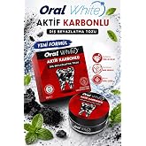 Oral White Diş Beyazlatma Tozu, Aktif Karbonlu, Nane Ferahlığı | Aktif Karbonlu, Nane Ferahlığı, 50 Gr, Yeni Form&uuml;l