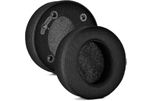 DEFEAN X2 X1 wymienne nauszniki, poduszki do uszu, kompatybilne z przewodowymi słuchawkami Philips Audio Fidelio X2 HR X1, czarna tkanina