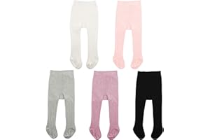 Durio Baby Strumpfhose für Mädchen Jungen Baumwolle Kinderstrumpfhose Kinder Strumpfhosen Set Warme Strümpfe Leggings