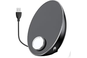 BUSP-HYY USB Computer Speakers for Desktop PC - Portable Plug-N-Play Laptop Bluetooth Speakers - External Computer Speakers with Easy-Access Volume Knob/Clear Sound for Windows/macOS/ChromeOS/Linux