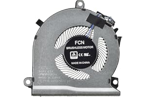 LPUK CPU Ventilateur de remplacement compatible avec HP Pavilion Gaming 15-ec, 16-a p/n: L77560-001, L77558-001, L72702-001
