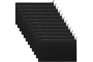 ZHENGYYUU 12 Stück DIY Blanko Stoffbeutel, Reise Kulturbeutel, Kosmetiktaschen mit Reißverschluss, Brautjungfern Geschenk Mäppchen, Makeup Tasche, Federmäppchen Klein für Reisen - 21 x 12 cm （Schwarz）