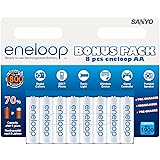 SANYO eneloop AA ReadytoUse Mignon NI-MH Akku HR-3UTGB-8BP (1900 mAh, 8er Pack)
