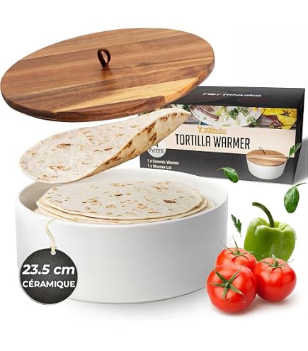 NSIRONS Lot de 2 plats à tortilla de 30,5 cm, passent au micro-ondes, isothermes en tissu de coton pour garder les aliments au chaud pour farine de NSIRONS Lot de 2 plats à tortilla de 30,5 cm, passent au micro-ondes, isothermes en tissu de coton pour garder les aliments au chaud pour farine de