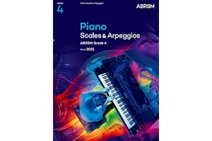 Piano Scales & Arpeggios, ABRSM Grade 4: from 2021