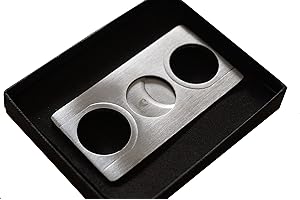 GERMANUS Coupe-Cigare, Carte Cutter, en Acier Inoxydable