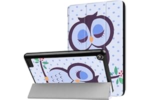 Lobwerk Schutzhülle für Amazon New Fire 7 2017 Ultra Slim Cover Hardcase aufstellbar und Wake & Sleep Funktion + GRATIS Stylus Touch Pen