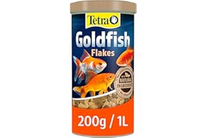Tetra Goldfish Flakes - flake fish food for all goldfish and other coldwater fish, 1L