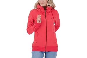 ALIFE and Kickin VivianAK A Sweatjacket – Damen Sweatjacke – Kapuzenjacke mit Reißverschluss – Kurze Zipper Jacke für Herbst & Winter