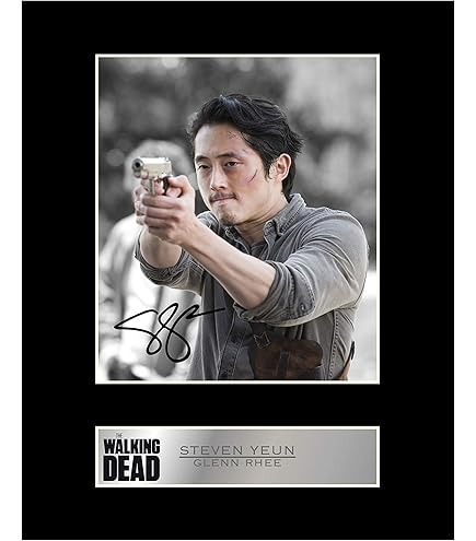Norman Reedus - The Walking Dead - Daryl Dixon - Impression Photo signée 30,5 x 20,3 cm avec Signature pré-imprimée - Cadeau autographe - Art Mural