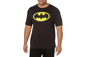 DC Comics Batman-Bat Logo Camiseta para Hombre