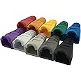 Accessbuy 100 Pcs Mixed Color CAT5E CAT6 RJ45 Ethernet Network Cable Strain Relief Boots Cable Connector Plug Cover