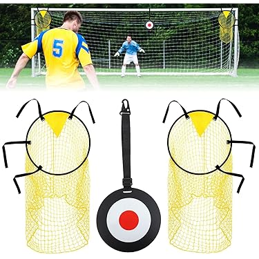 Voetbaltrainer Kopen VicBou Voetbaltrainer, Trainingsset Voor De Bal, Trainingsgordel Voor Voetbal Met 12 Trainingskegels Voor Kinderen En Volwassenen, Voetbaltrainingsset sset Kopen Voetbal Training