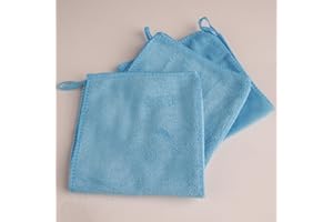 CAYAMA Steam Cleaner Microfibre Cleaning Cloths Pack of 3, Multifunctional Reusable Cleaning Towels, Lint Free Streak Free Washable Cloth for Steam Cleaner