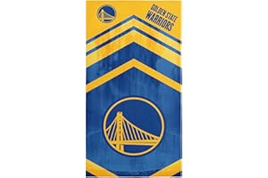 NORTHWEST NBA Golden State Warriors “Shatter” Microfiber Beach Towel, Quick-Drying, Sand-Free, Lightweight, Ultra-Absorbent Towel for Pool, Travel & Sports Fans, 30" x 60"