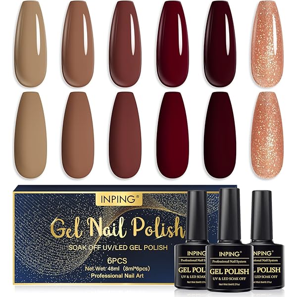 Mylee Set De Vernis à Ongles Liner Gel 7x7ml [Kaleidoscope Kit