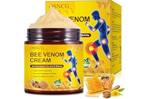 OSNCG Arthritis & Joint Pain Relief Cream 120g – Extra Strength Anti-Inflammatory Formula for Knee, Back, Neck, Hands & Feet, Fast-Acting Deep Tissue Massage Cream for Stiffness, Swelling & Muscle Recovery