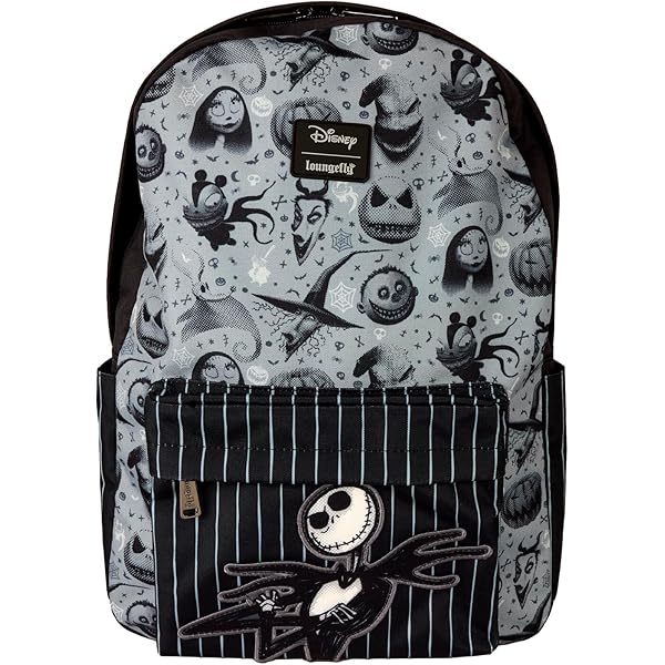 disney 100 nightmare before christmas glow-in-the-dark mini backpack Funko Fashion Fathers Day adjustable straps Euro-Locker Lure Flat Box Color:Hot Chartreuse/Shad
