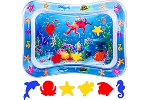 Tapis de jeu aquatique, jouets pour bébés et centre de loisirs pour tout-petits pour le développement du cerveau des garçons et des filles, jouets pour enfants de 3 à 12 mois