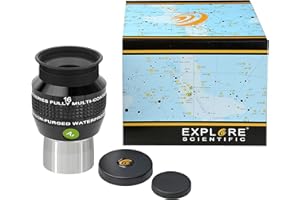 Explore Scientific 68° Ar Eyepiece with EMD Multi-Layer Coating and Argon Filling Various Sizes