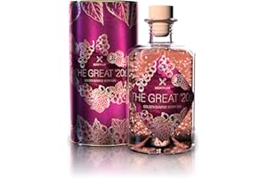 ‎MICHI PALMA Michi Palma | The Great '20s Golden-Sunrise-Berry (1 x 0.5 l) | Premium Spirituose auf Gin-Basis | Mit 23 Karat reinem Blattgold und edler Geschenkverpackung | Goldene Gin-Geschenkidee