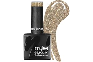 Mylee Smalto Unghie Gel Semipermanente Riflettente 10ml [Singin' In The Rain] UV/LED Nail Art Manicure Pedicure per Uso Professionale e Domestico [Spotlight Range] Lunga Durata e Facile da Applicare