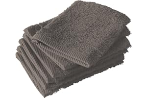 De Witte Lietaer Collection H – Set di 6 Guanti da Bagno di Cotone Falcon 15 x 21 cm