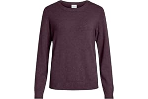 Vila Damen Viril O-Neck L/S Knit Top - Noos Viril O-Neck L/S Knit Top - Noos (1er Pack)