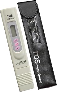 WELLON Digital LCD TDS Meter for RO Filter Purifier Water Quality Tester(Random Color)