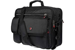 Christian Wippermann XXL Umhängetasche Flugbegleiter Tasche Messenger Arbeitstasche Laptoptasche