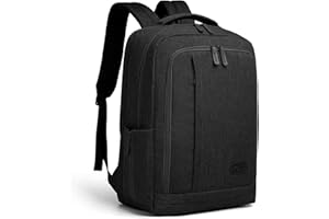 Kono Mochila Portátil 17,3 Pulgadas para Hombre, Impermeable Antirrobo con Puerto USB, Mochila Universitaria de Trabajo y Viaje, Múltiples Compartimentos