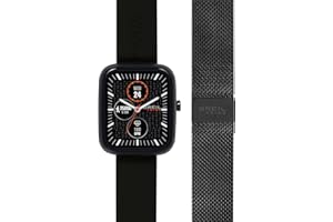 Breil Orologio EW0751 UNISEX SBT-3 quadrante MULTI-COLOR NERO movimento SMARTWATCH SMARTMODULE e MESH/CINTURINO SILICONE, ACCIAIO NERO