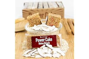 Foodtastic Power Cake kokos körsbär (10 x 120 g)