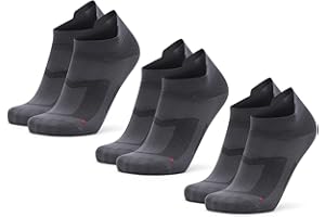 DANISH ENDURANCE Chaussettes Courtes de Running, Chausettes de Sport Respirantes & Anti-Ampoules, Homme Femme, 3 ou 5 Paires