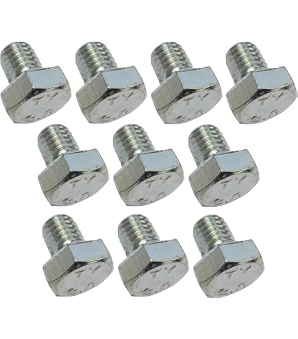 AERZETIX - C47360 – set van 20 stuks – bouten M10 x 80 – zeskantkop – 10 x 80 mm – DIN 933 – klasse 8,8 – van verzinkt staal – doe-het-zelf – montagegereedschap/hardware