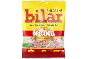 CLOETTA 3-PACK Ahlgrens Bilar Original - Fruity Marshmallow Sweets 3 x 125 grams.