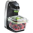 FoodSaver FFS010X macchina sottovuoto per alimenti compatta e verticale,sigillatura automatica,25W,nero