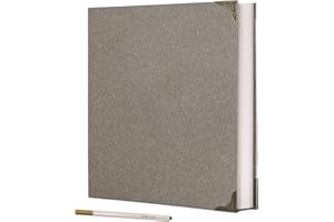 Vienrose Album Fotografico Autoadesivo 60 Pagine Copertina Rigida con Set di Album Foto Fai Da Te 3 Anelli Album di Carta per Coppie Amico Bambino Anniversario Regalo di Nozze