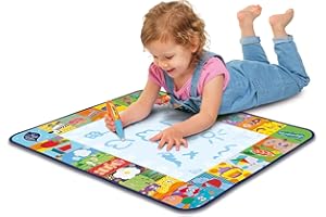 Aquadoodle E73269 Night Garden Doodle, Official Tomy No Mess Colouring & Drawing Game, Water Play Mat, Magic Pen, Suitable for Toddlers and Children Aged 18 Months+