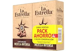 La Estrella Café Molido Mezcla Intensa 250g - 2 paquetes