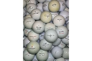 Iron Lake Balls Ltd 12,24,32,48,72,100 White Golf Balls Mixed Grade Dunlop, Top Flight, Slazenger, Pinnacle, Budget Golf Gift For Men, B Grade Golf Balls (USED not new) - Pack Balls